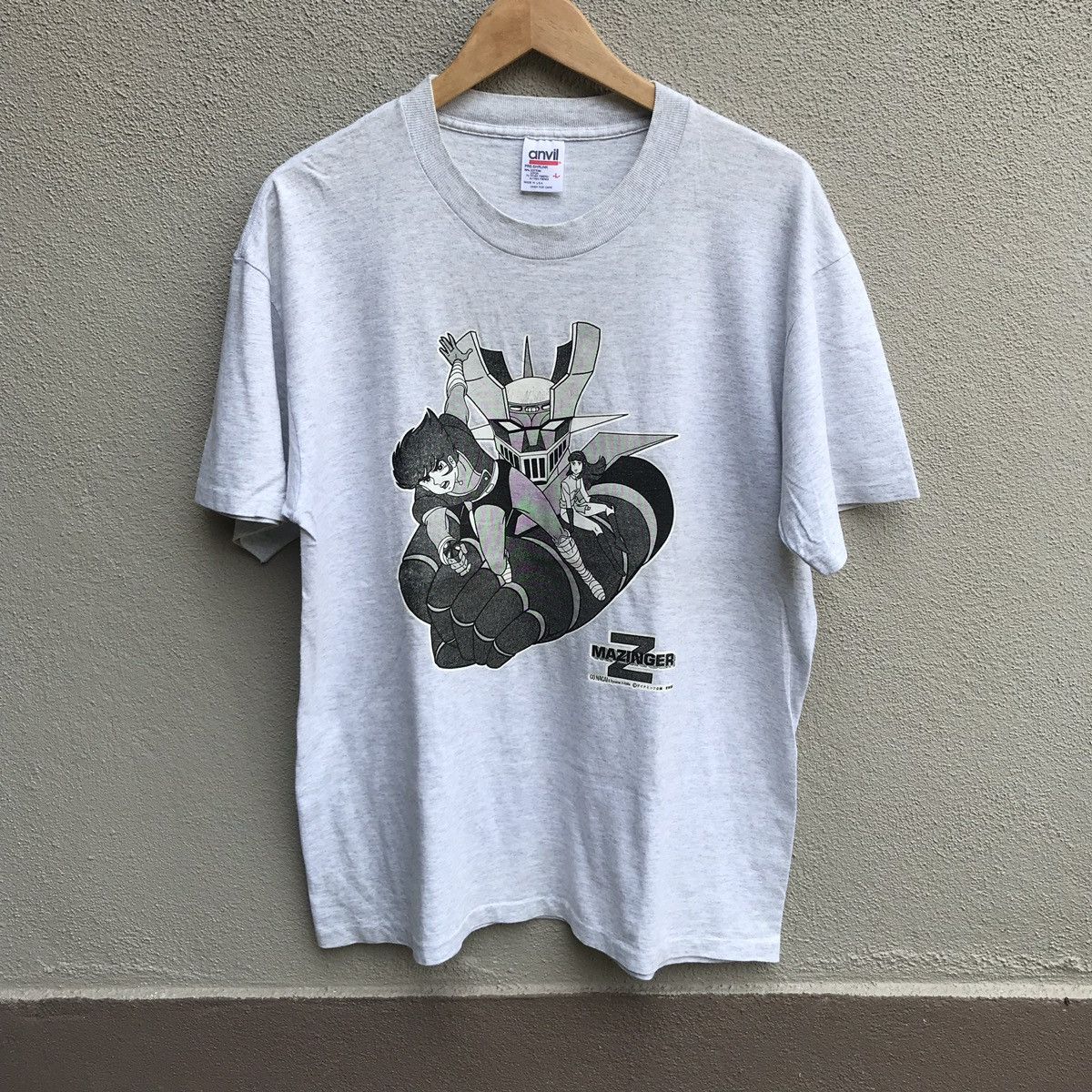 Japanese Brand X Vintage Vintage 90s Mazinger Z Manga Anime Devilman Akira Trigun T-Shirts, Hoodie, Sweatshirt