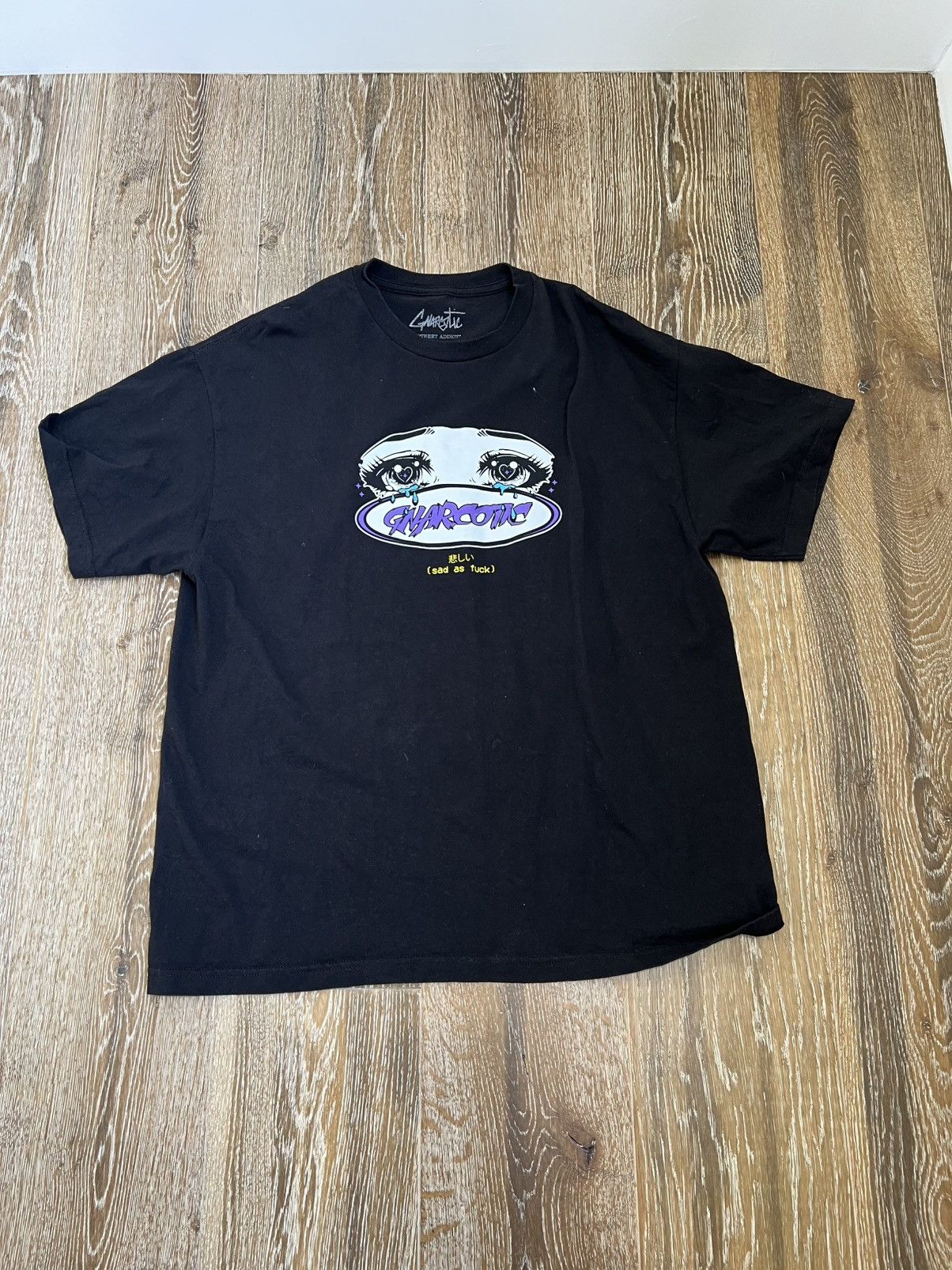 Gnarcotic Sad As Fuck Anime Eyes T-Shirts, Hoodie, Sweatshirt