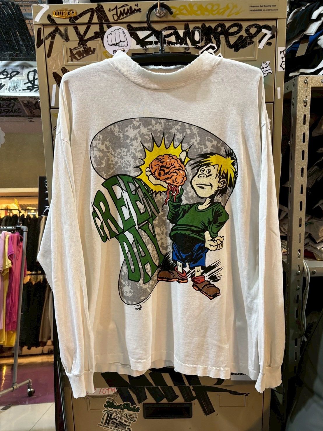 Band Tees Green Day Vintage Tee 1994 S Hoodie, Sweatshirt | PodTeesHub.com