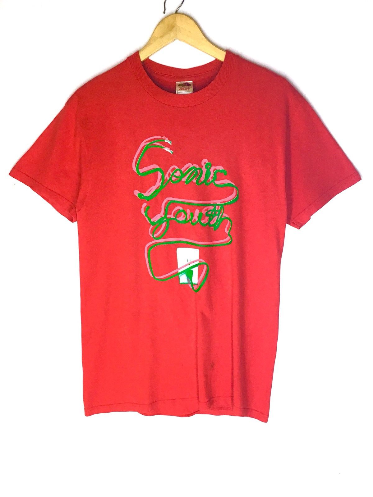 Rare Design Vintage Rock Band Sonic Youth T Shirt 2000s Hoodie, Sweatshirt | PodTeesHub.com