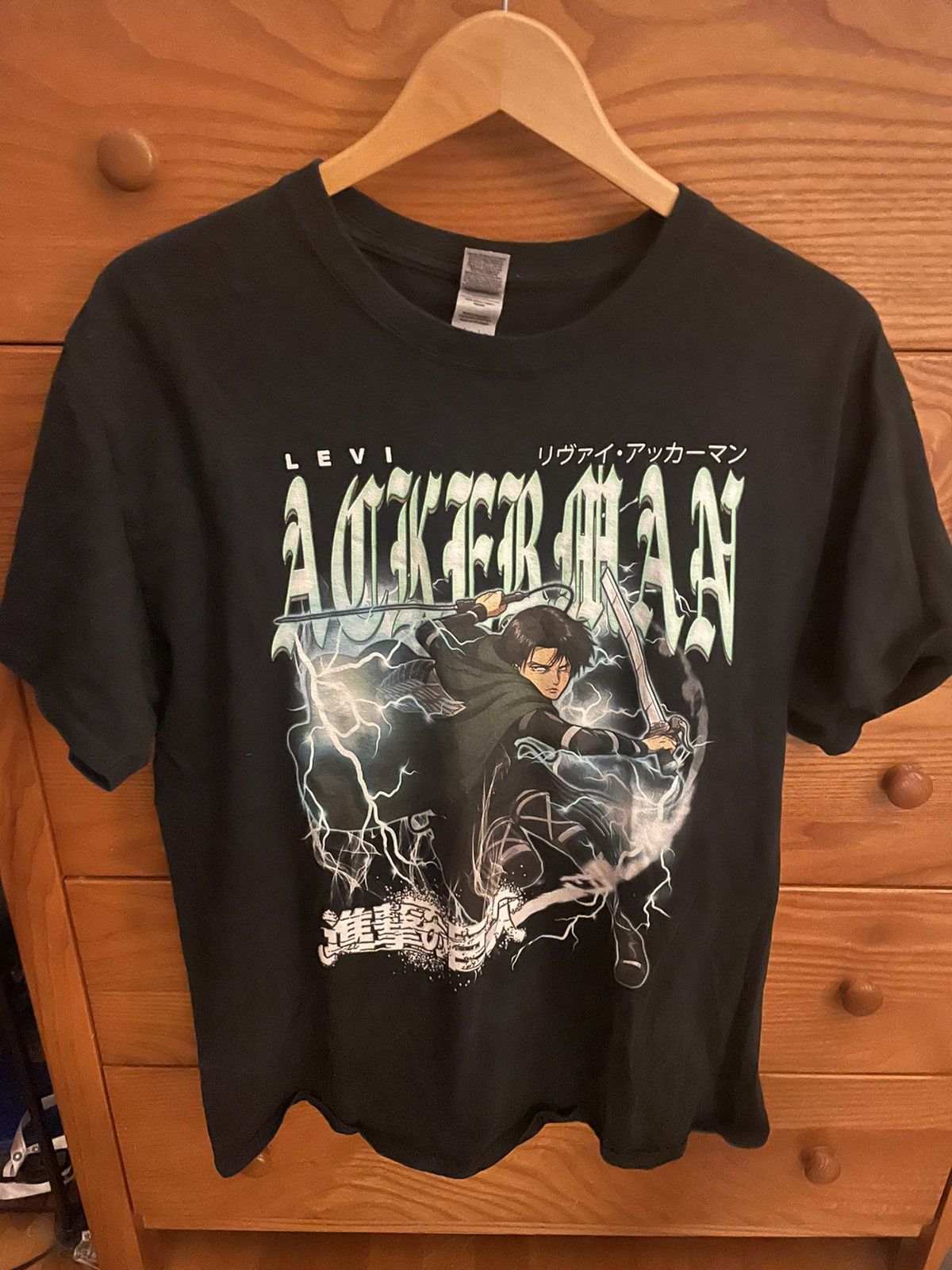 Vintage Attack On Titan Levi Ackerman Anime Vintage T-Shirts, Hoodie, Sweatshirt | PodTeesHub.com