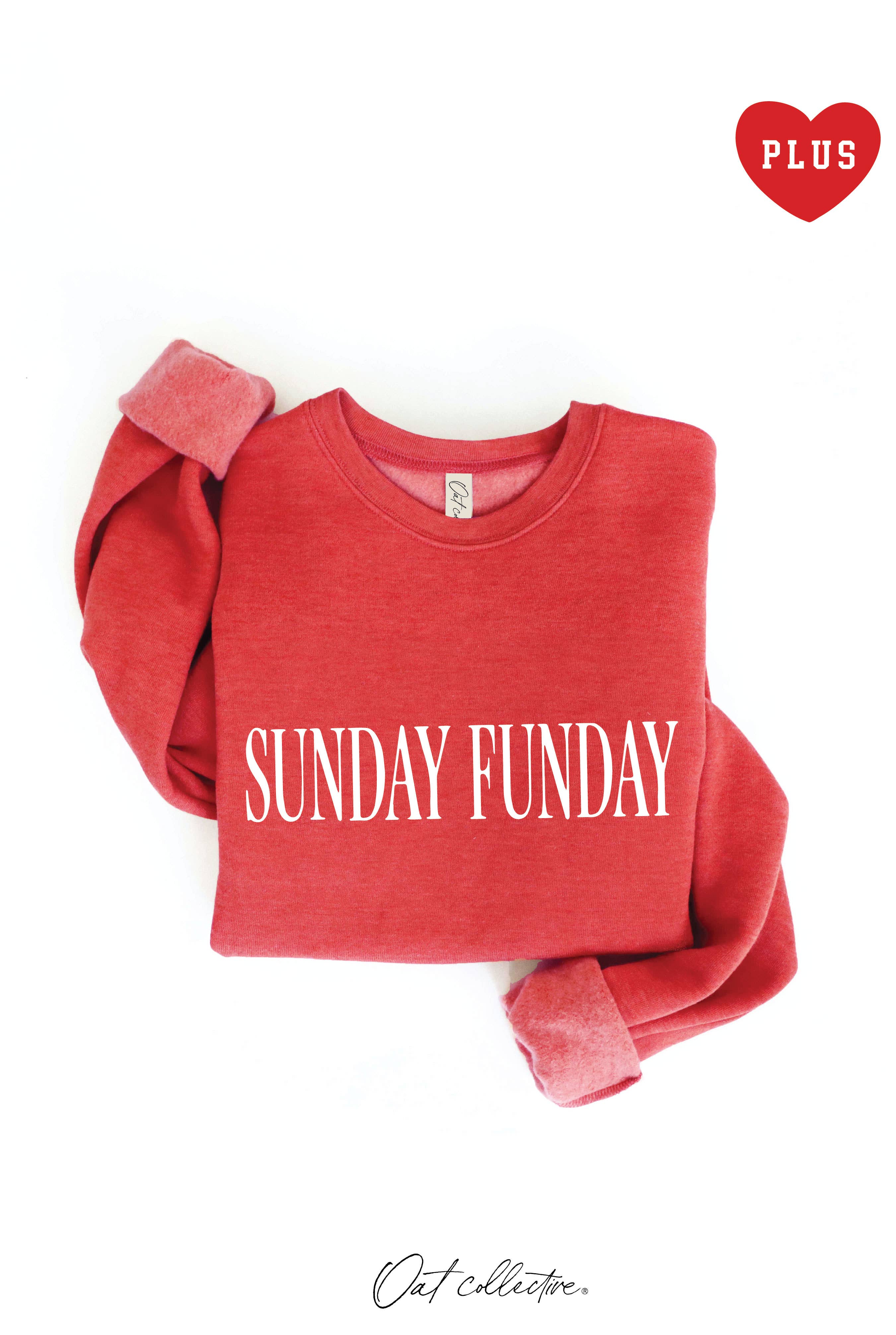Sunday Funday Plus Graphic Sweatshirt T-Shirts, Hoodie | PodTeesHub.com