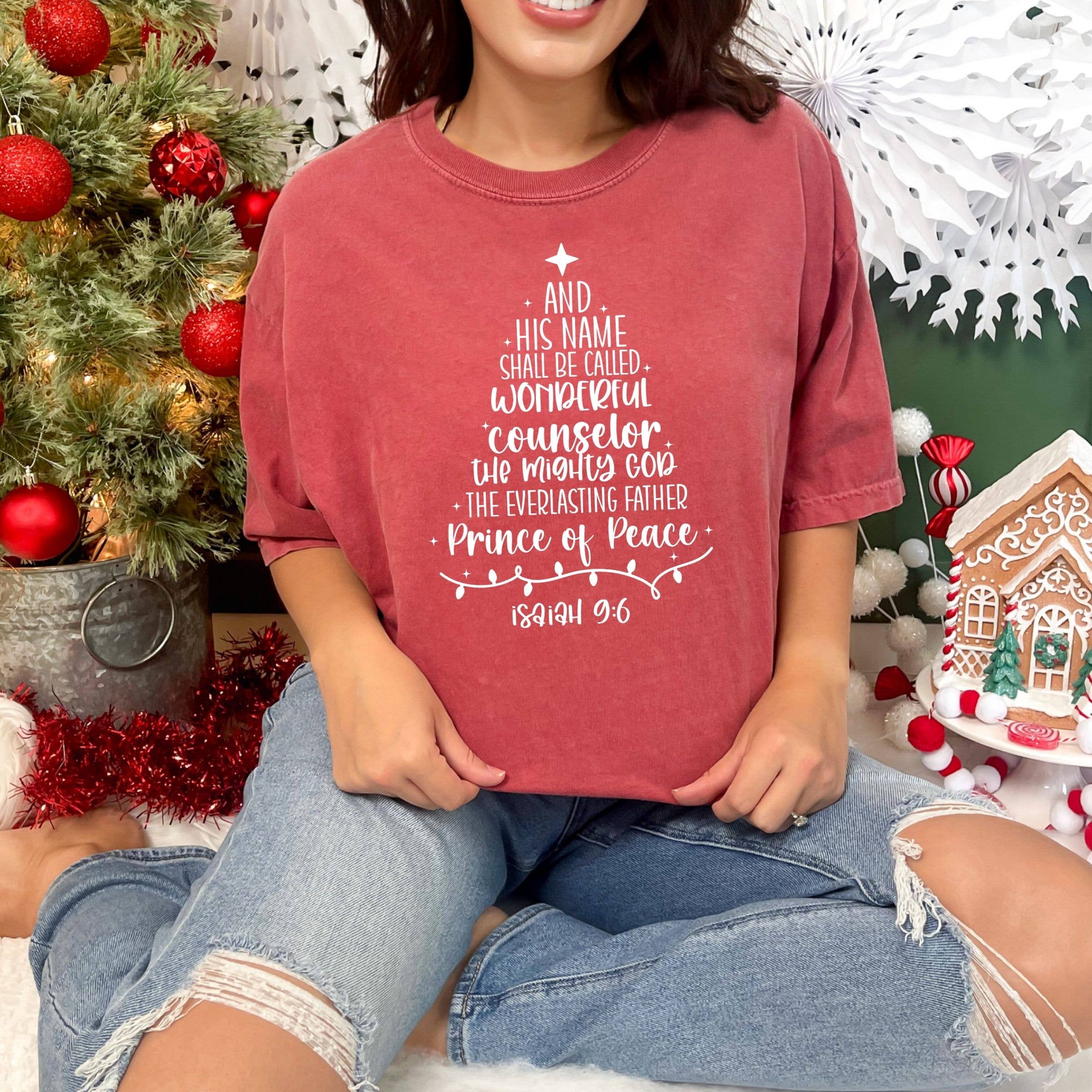 Jesus Christmas Tree - Christmas Tee - Christmas Graphic Tee Hoodie, Sweatshirt | PodTeesHub.com