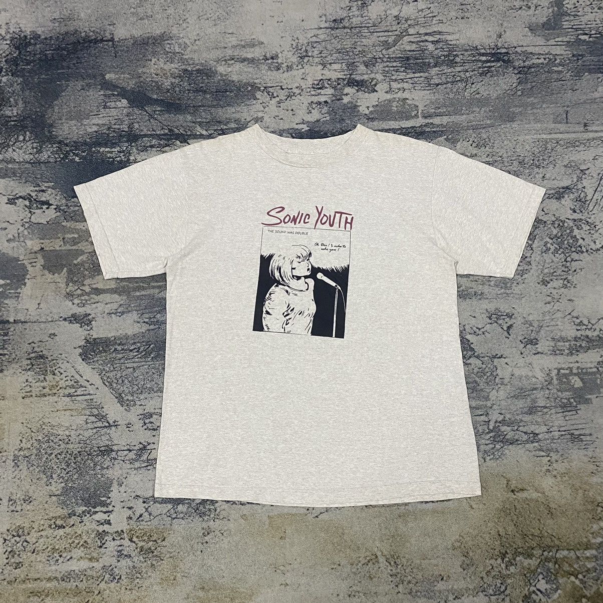Vintage Y2k Sonic Youth Rock Band Tees Hoodie, Sweatshirt | PodTeesHub.com