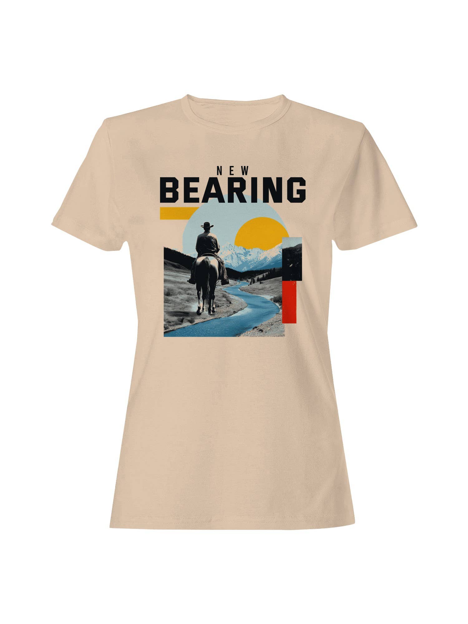 Scenic Cowboy New Bearing Adventure Women's T-Shirt Hoodie, Sweatshirt | PodTeesHub.com