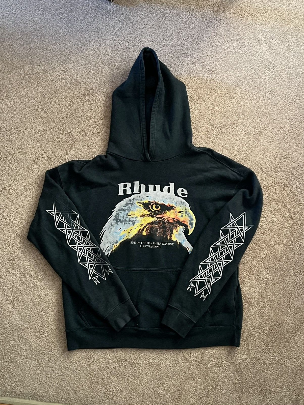 Rhude Bald Eagle Hoodie T-Shirts, Sweatshirt | PodTeesHub.com