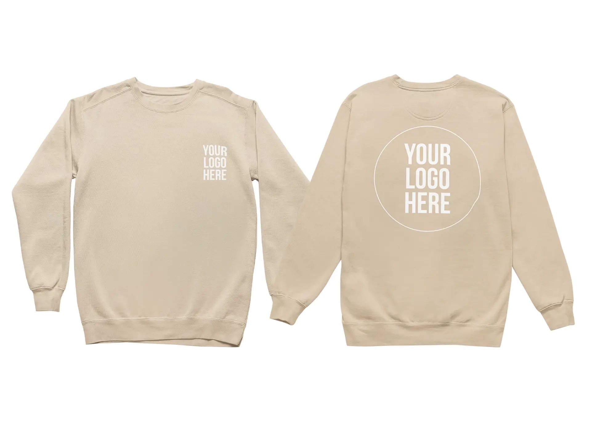 Custom Graphic / Logo Unisex Sweatshirt - 37 Color Options T-Shirts, Hoodie | PodTeesHub.com