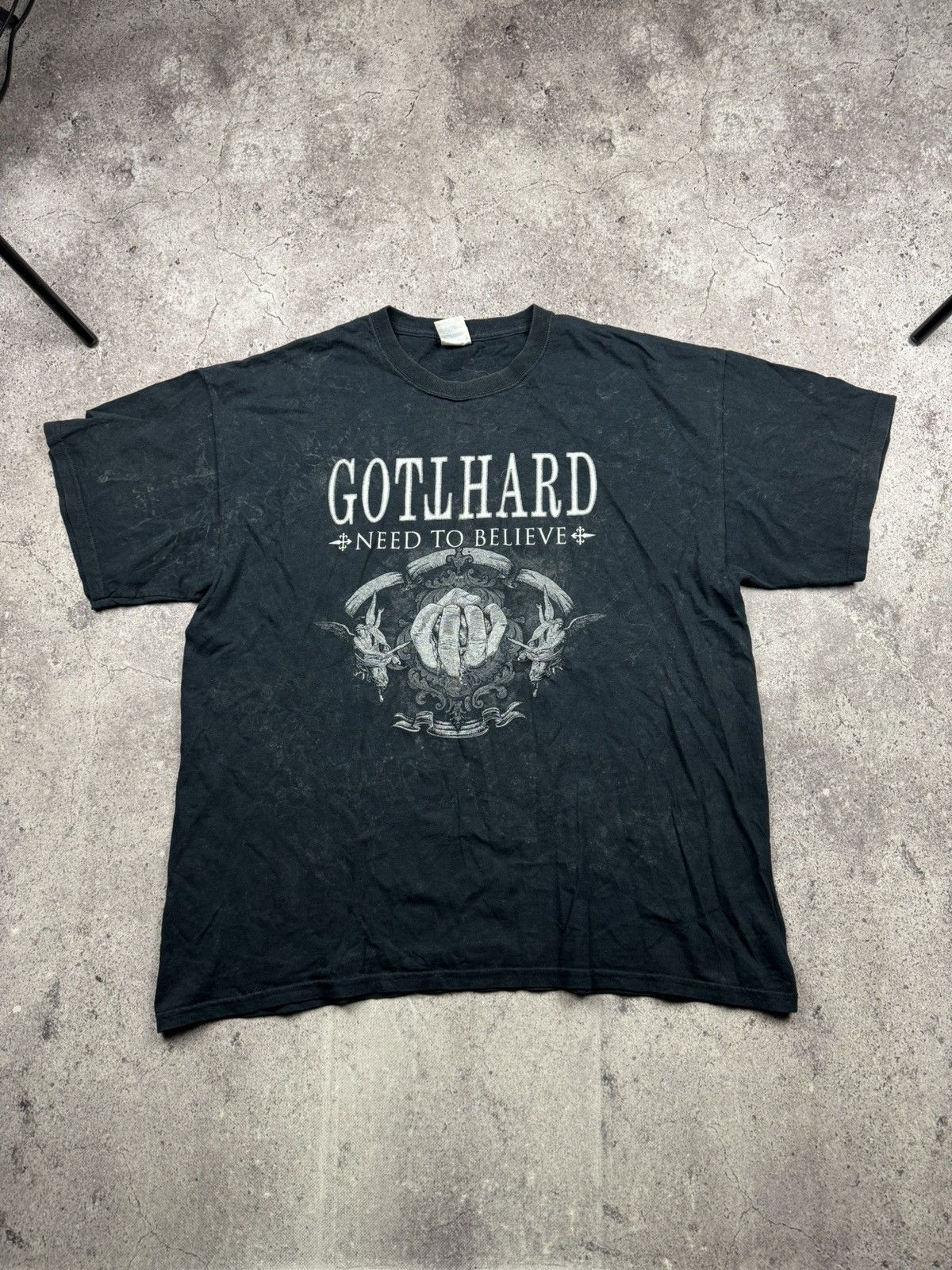 Band Tees Vintage 00 S Gotthard Need To Belive Y2k Band Tee Hoodie, Sweatshirt | PodTeesHub.com