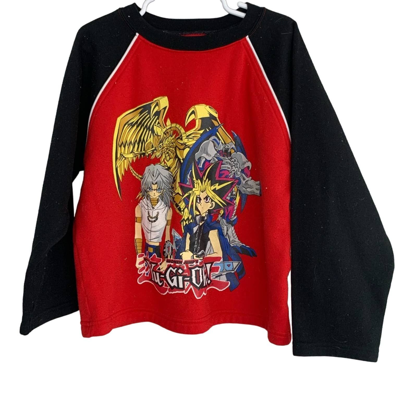 Kazuki Kuraishi Vintage 1996 Yu Gi Oh Boys Long Sleeve Sweatshirt Size Small T-Shirts, Hoodie | PodTeesHub.com
