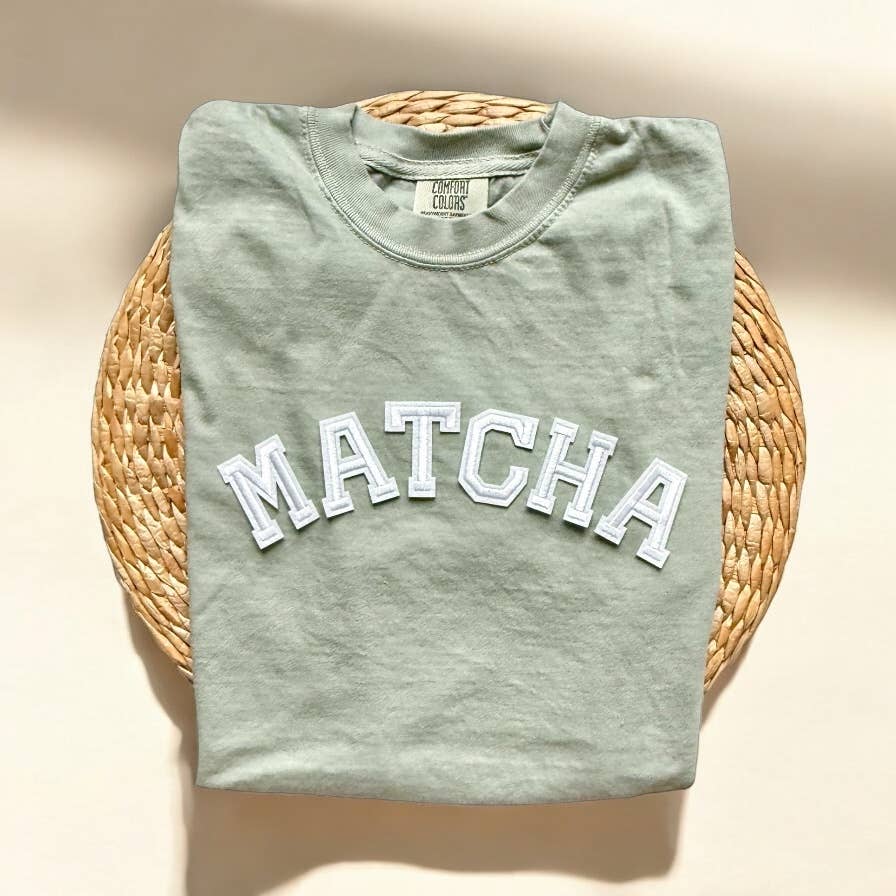 Comfort Colors Matcha Shirt, Matcha Clothing Hoodie, Sweatshirt | PodTeesHub.com