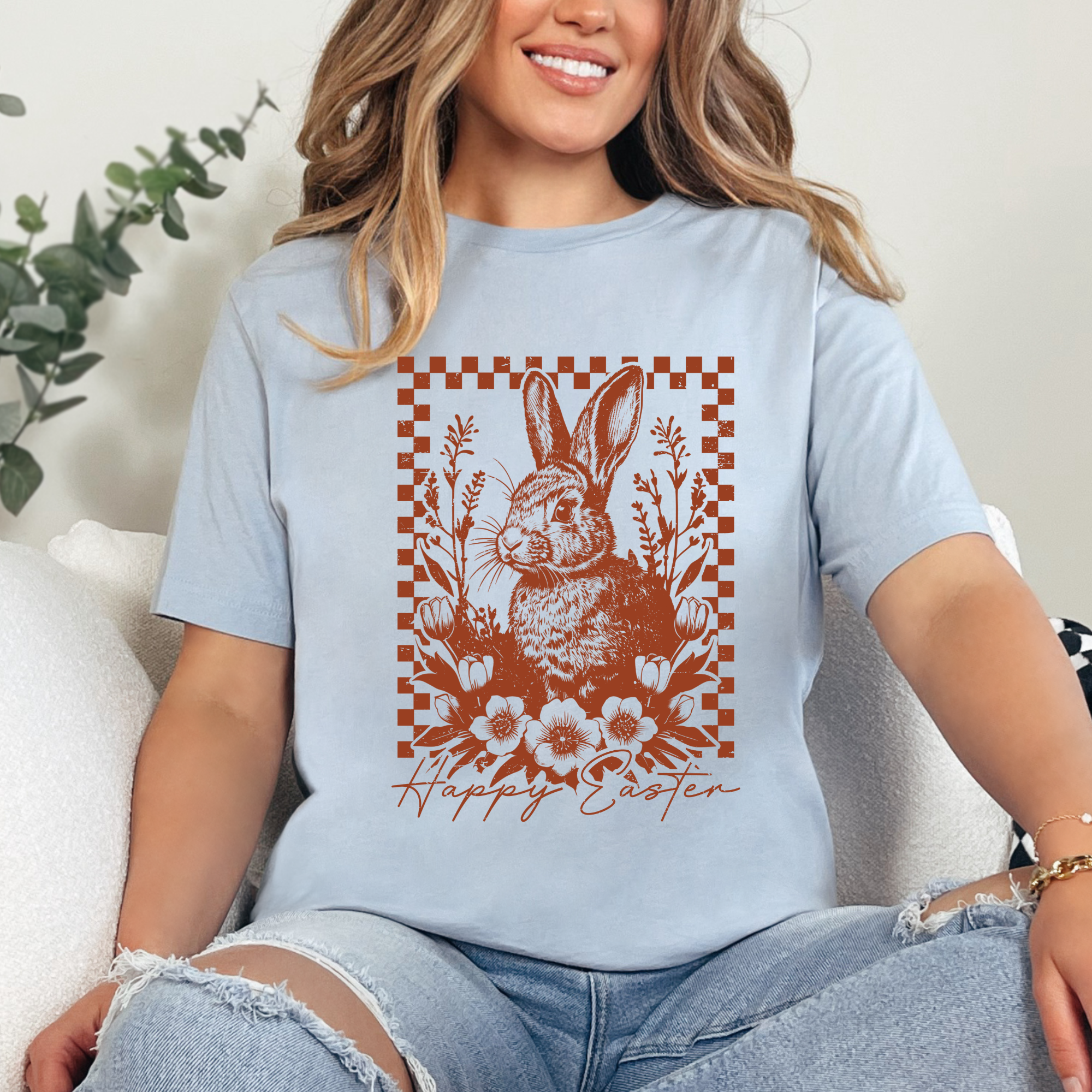 Vintage Easter Bunny Graphic Tee Hoodie, Sweatshirt | PodTeesHub.com