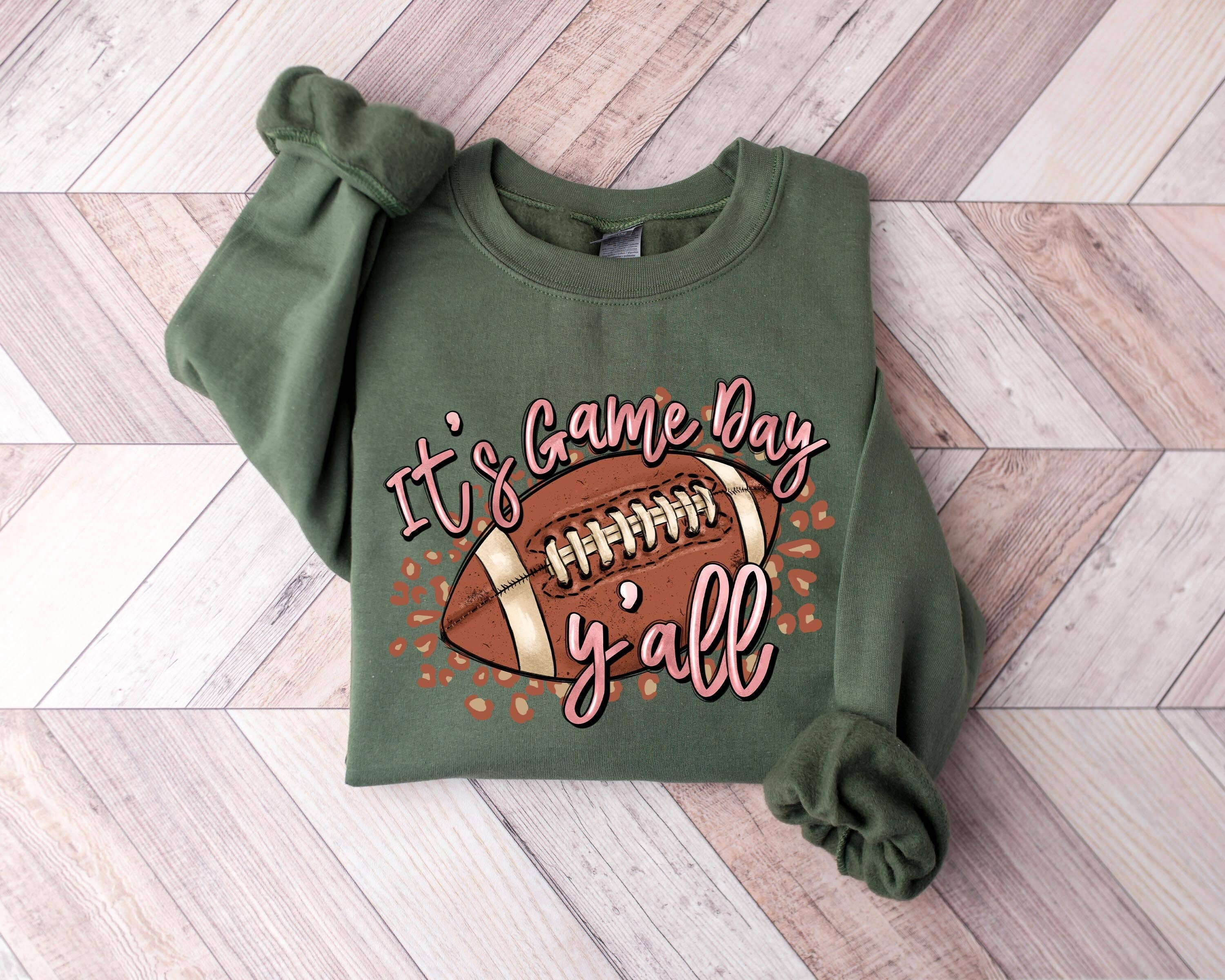 It's Game Day Y'all Football Sweatshirt  Unisex Tee Hoodie | PodTeesHub.com