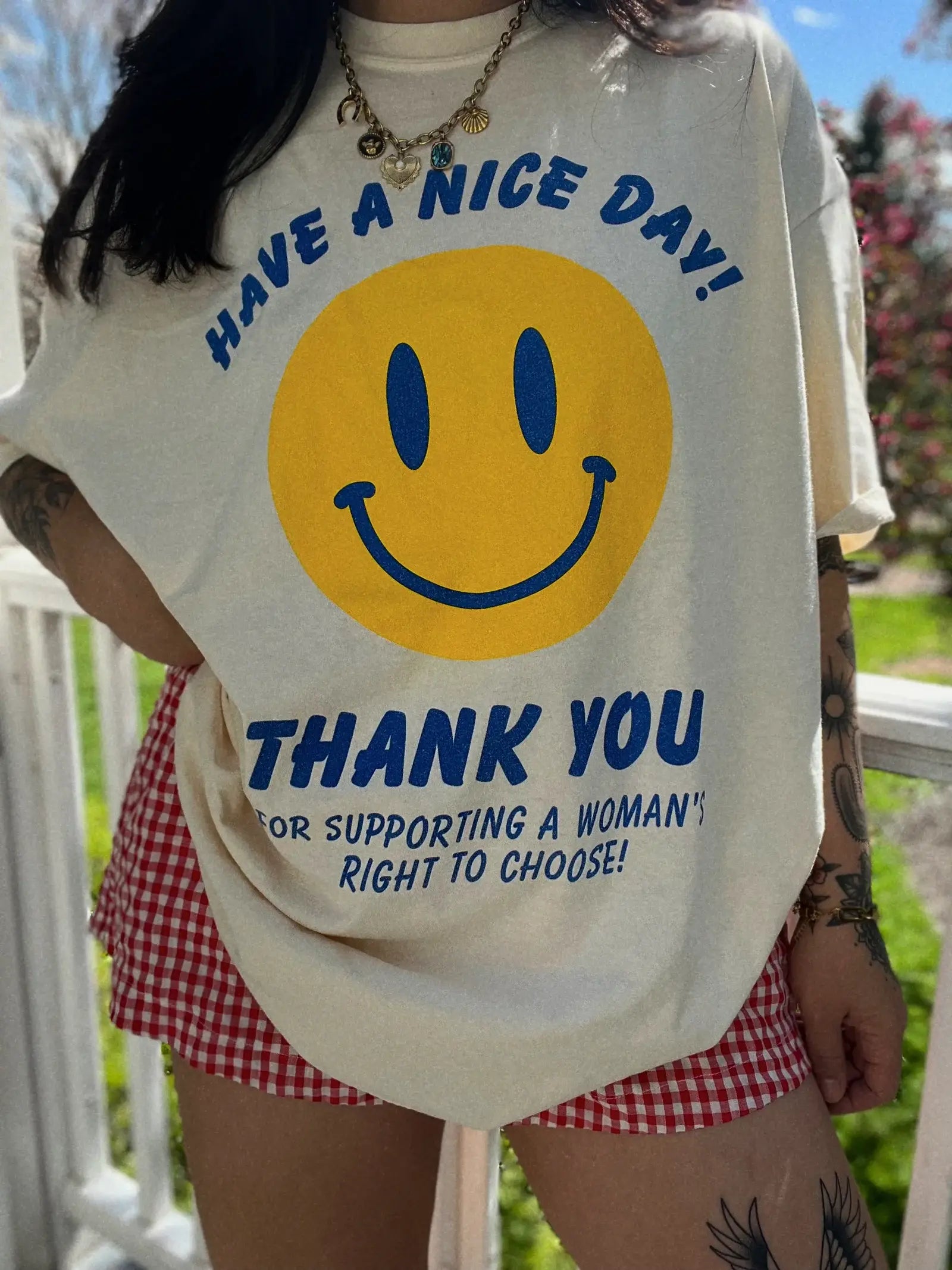 Have A Nice Day Women's Rights Tee - Ivory Hoodie, Sweatshirt | PodTeesHub.com