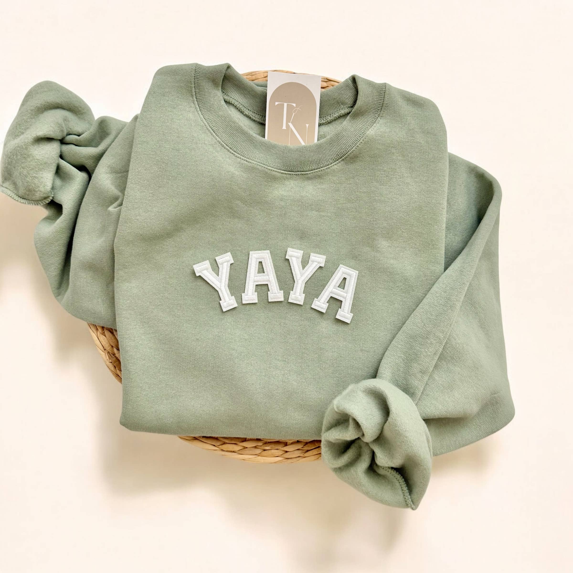 Yaya Sweatshirt, Grandma Sweatshirts T-Shirts, Hoodie | PodTeesHub.com
