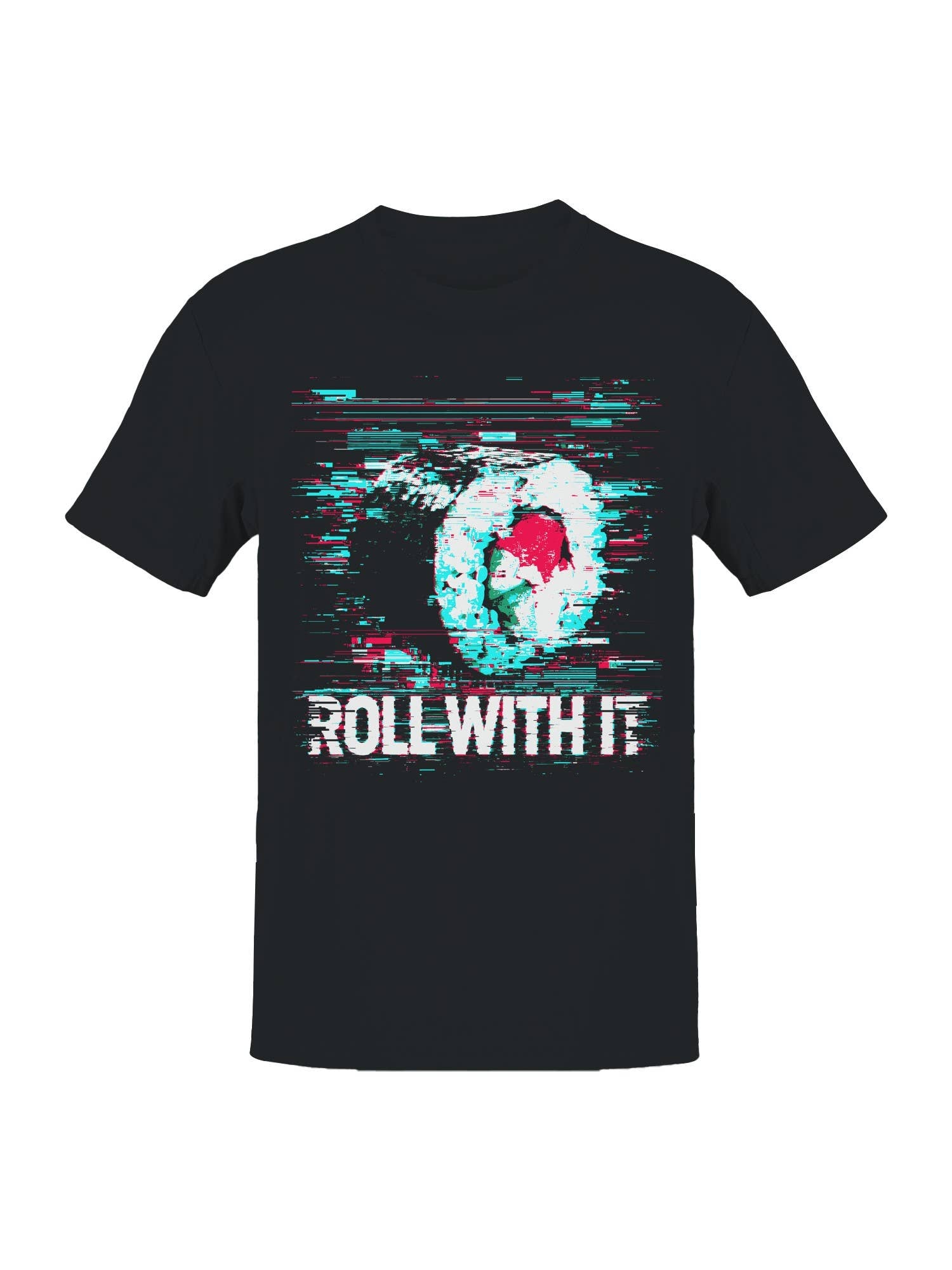 Glitch Sushi Art: Roll with It Men's T-Shirt Hoodie, Sweatshirt | PodTeesHub.com