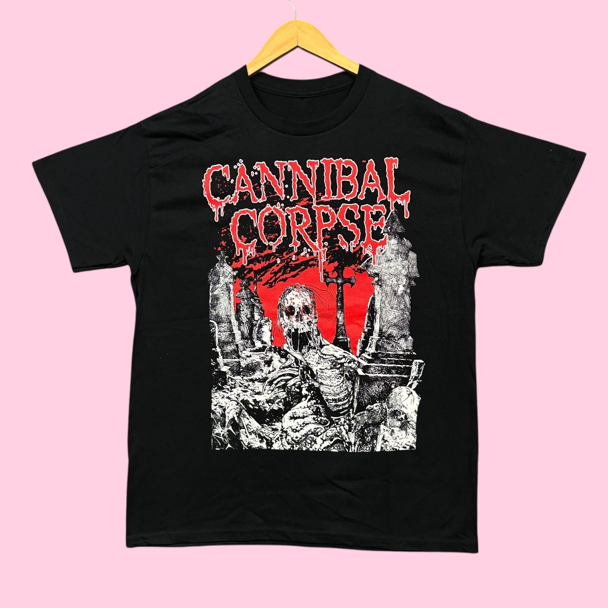 Band Tees Cannibal Corpse North American Tour Death Metal Band Tee L Hoodie, Sweatshirt | PodTeesHub.com