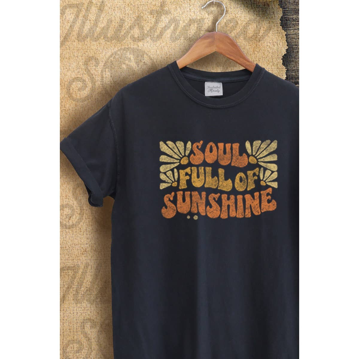 Soul Full of Sunshine Vintage Graphic  Tee Hoodie, Sweatshirt | PodTeesHub.com