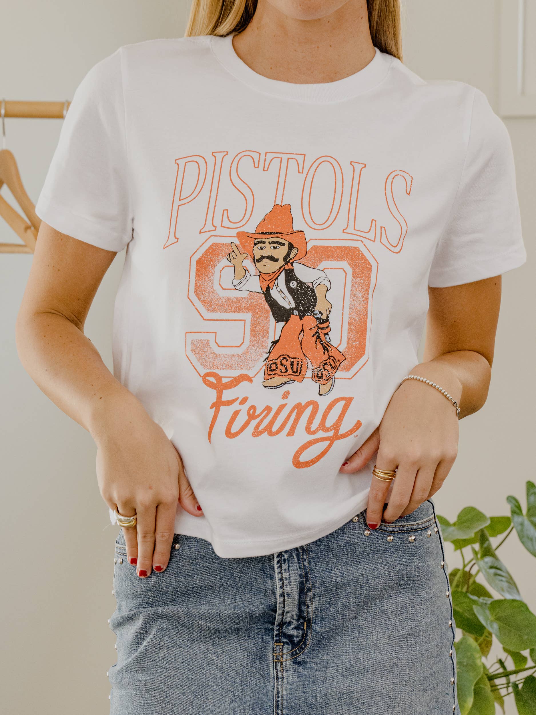 Osu Cowboys Club Mascot White Ellie Perfect Tee Hoodie, Sweatshirt | PodTeesHub.com