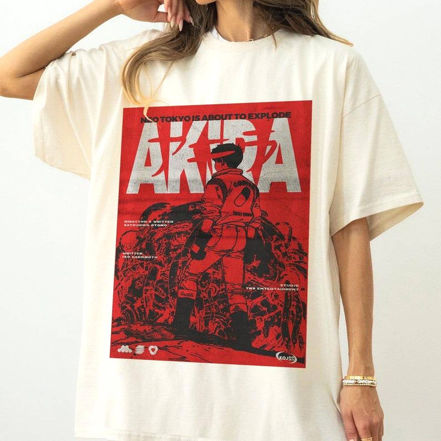 Akira Anime Movie T-Shirt - Retro 80s Neo Tokyo Graphic Tee Hoodie, Sweatshirt | PodTeesHub.com