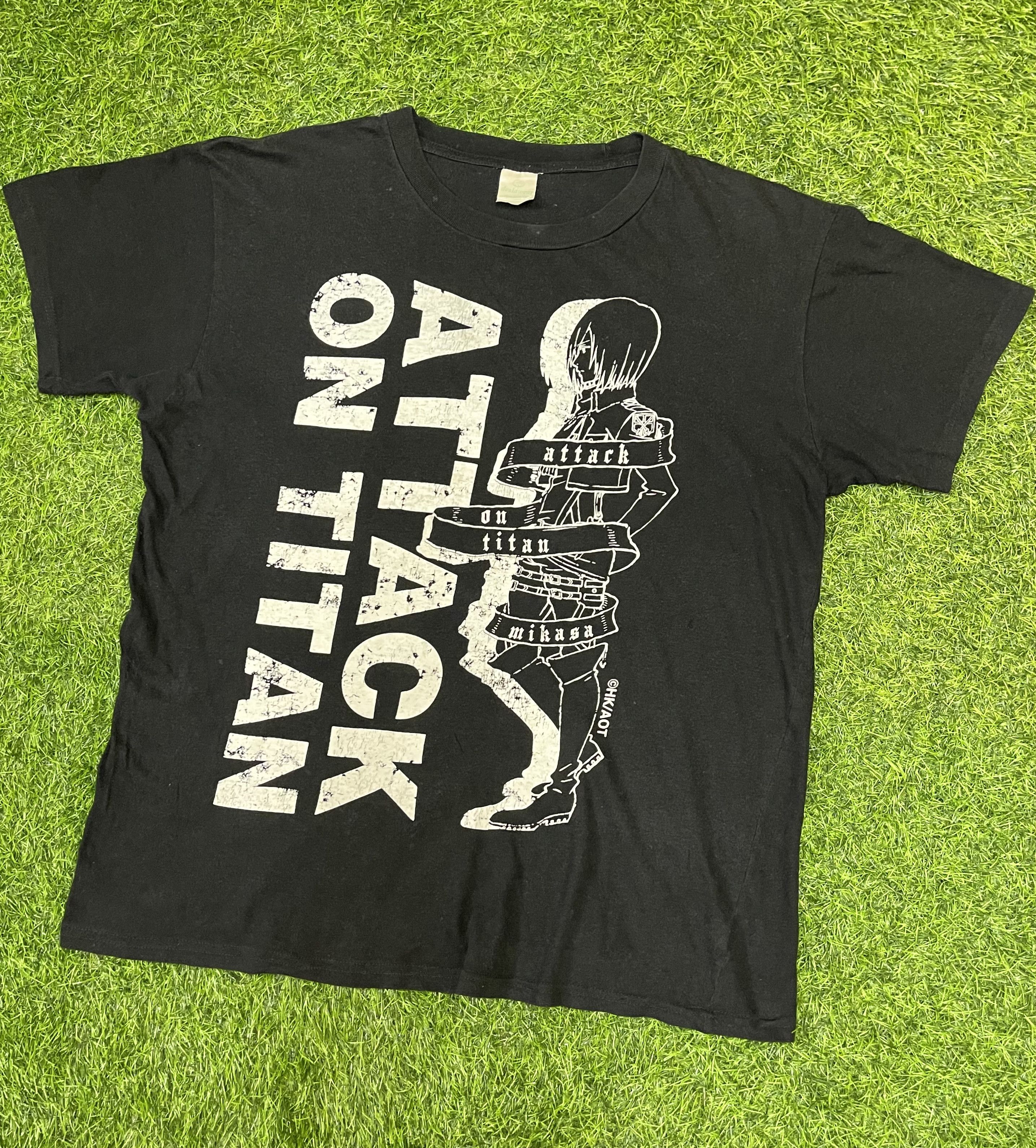 Japanese Brand X Vintage Vintage Attack Titan Anime T-Shirts, Hoodie, Sweatshirt