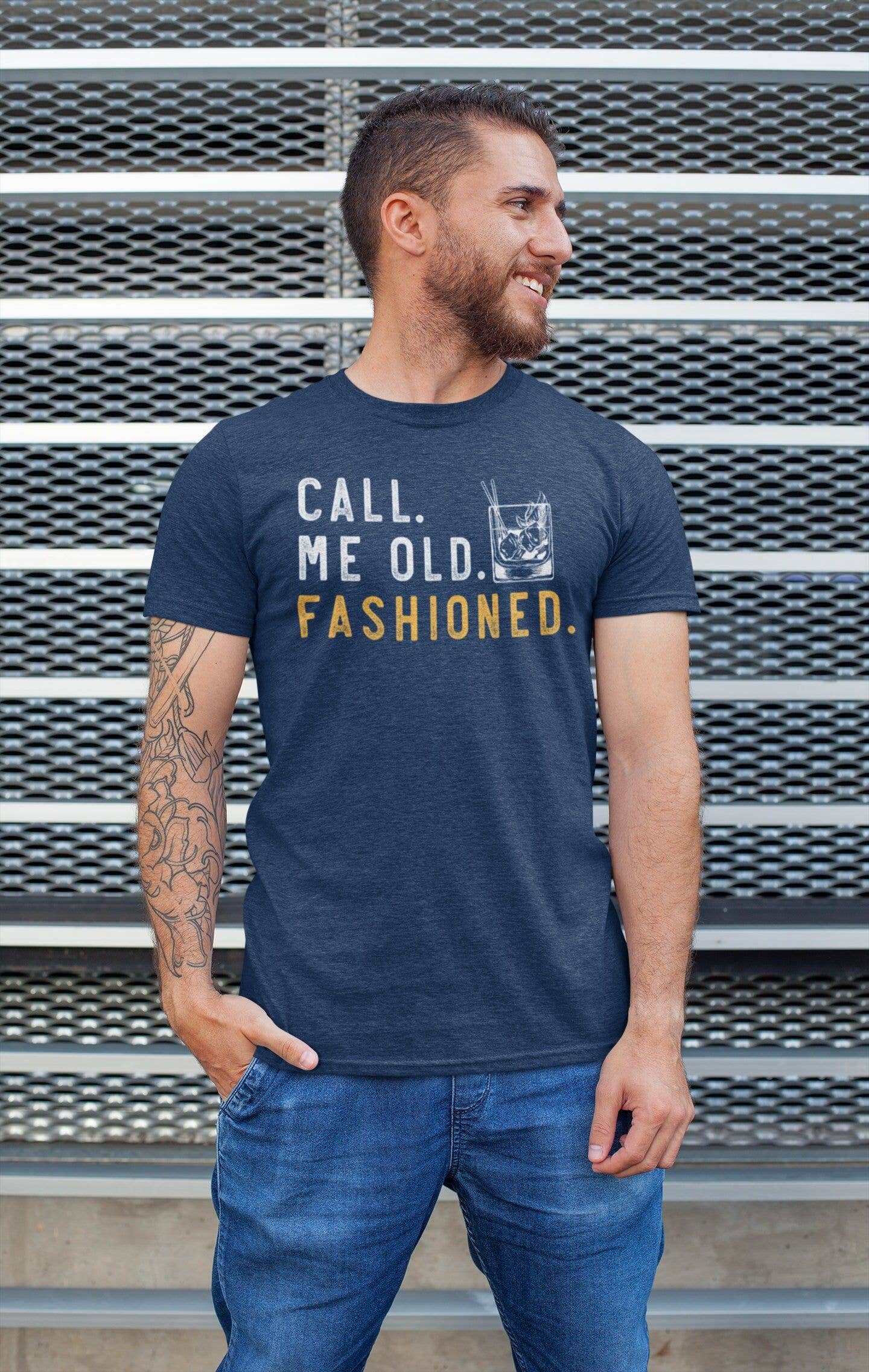 Old Fashioned Bourbon Lover Tee - Whiskey Gift For Him Hoodie, Sweatshirt | PodTeesHub.com