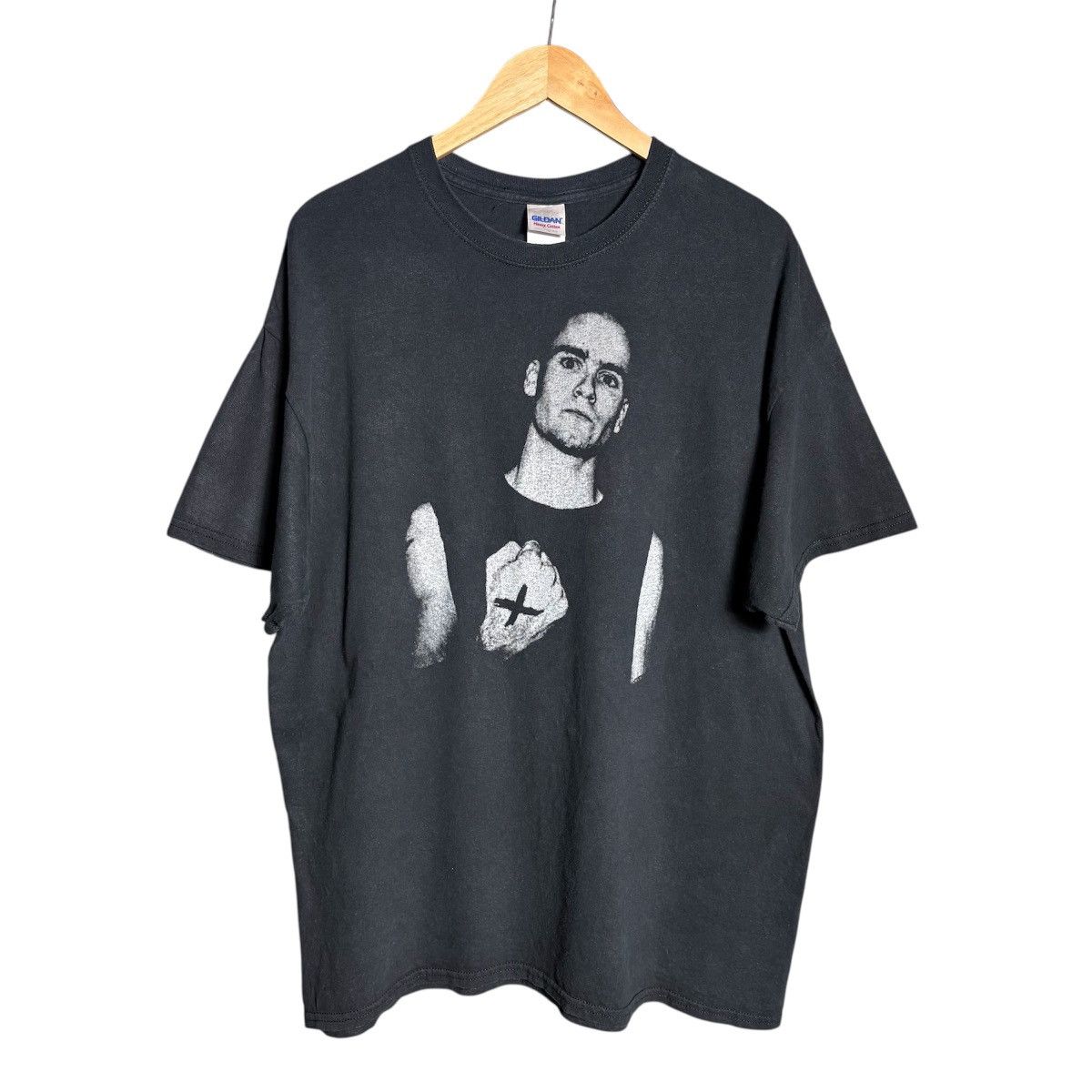 Band Tees Vintage Black Flag Henry Rollins Hardcore Punk Band Tee Hoodie, Sweatshirt | PodTeesHub.com