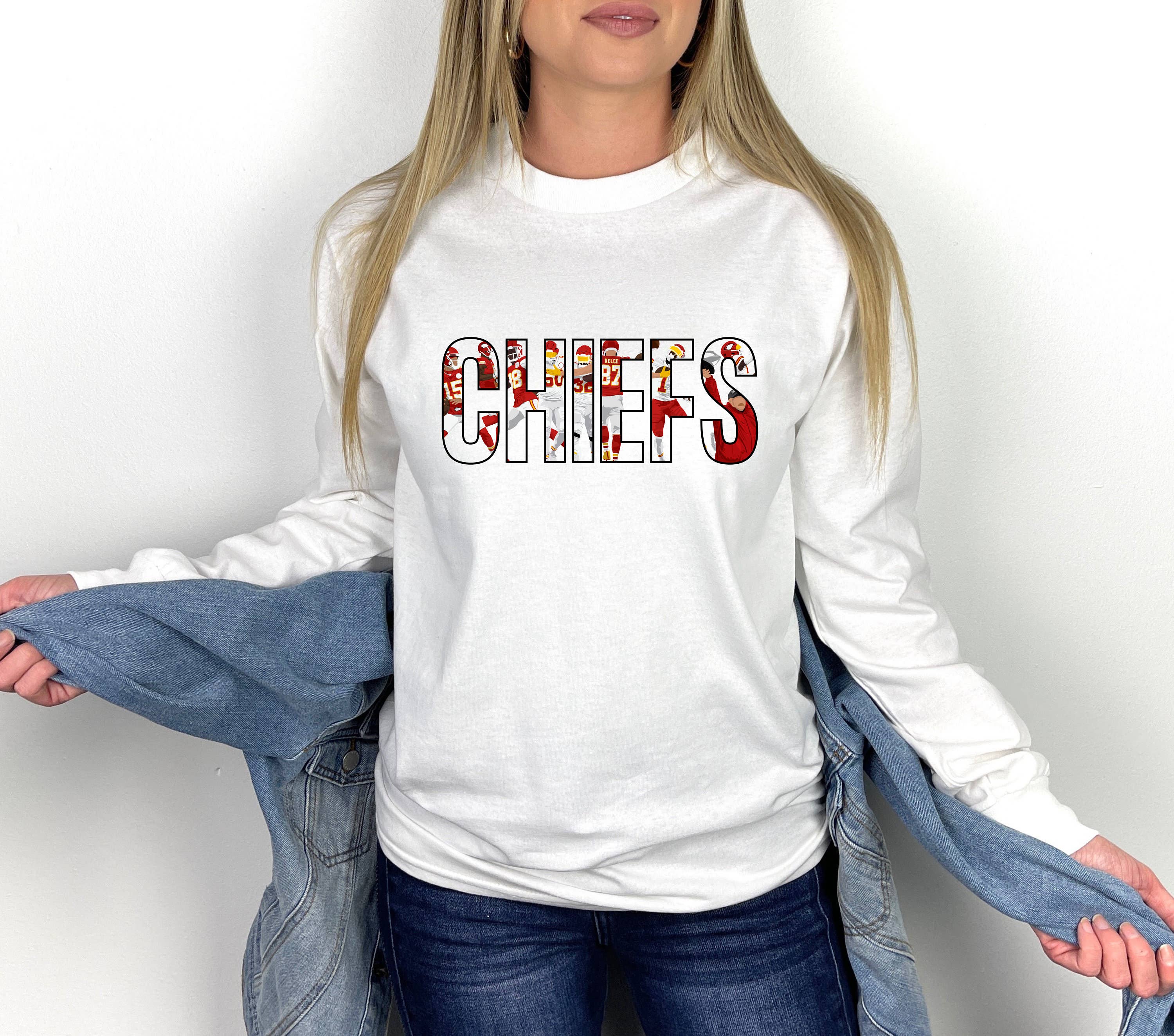 Kansas City Chiefs Floral Lettering Sweatshirt T-Shirts, Hoodie | PodTeesHub.com