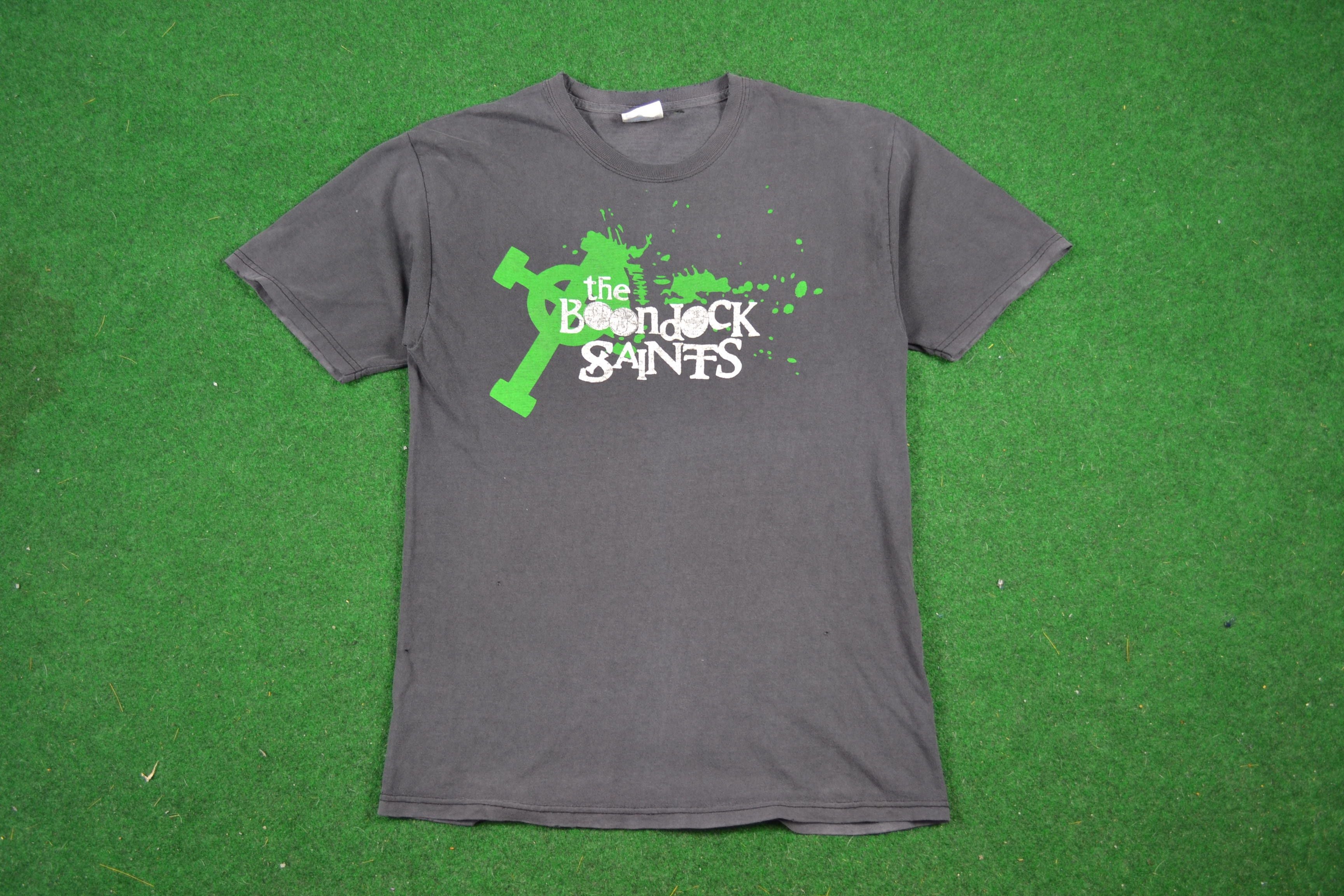 Vintage 1999 Boondock Saints Movie Tee Shirt Film Promo 90s Killer Hoodie, Sweatshirt | PodTeesHub.com