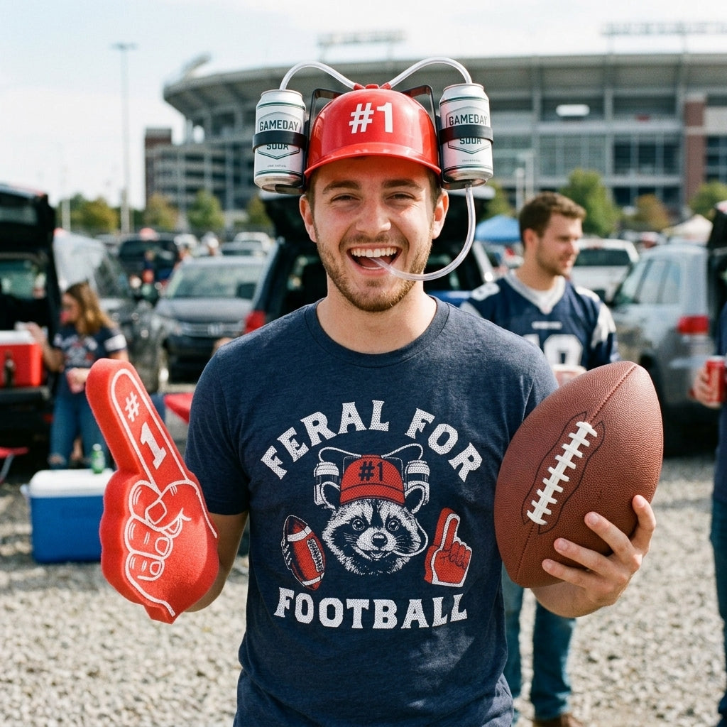 Feral For Football Men's T Shirt