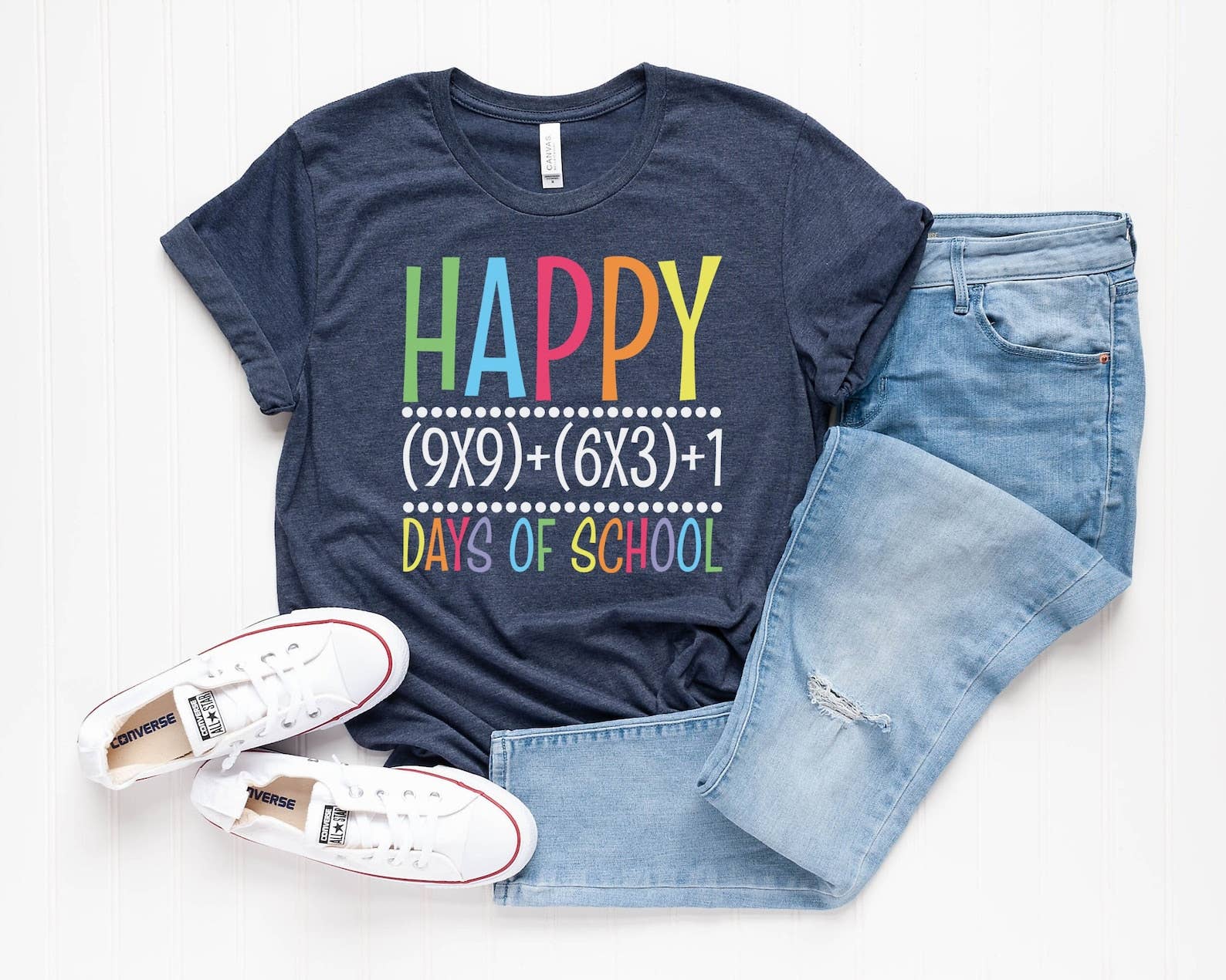 100 Days of School Math Equation T-Shirt Hoodie, Sweatshirt | PodTeesHub.com
