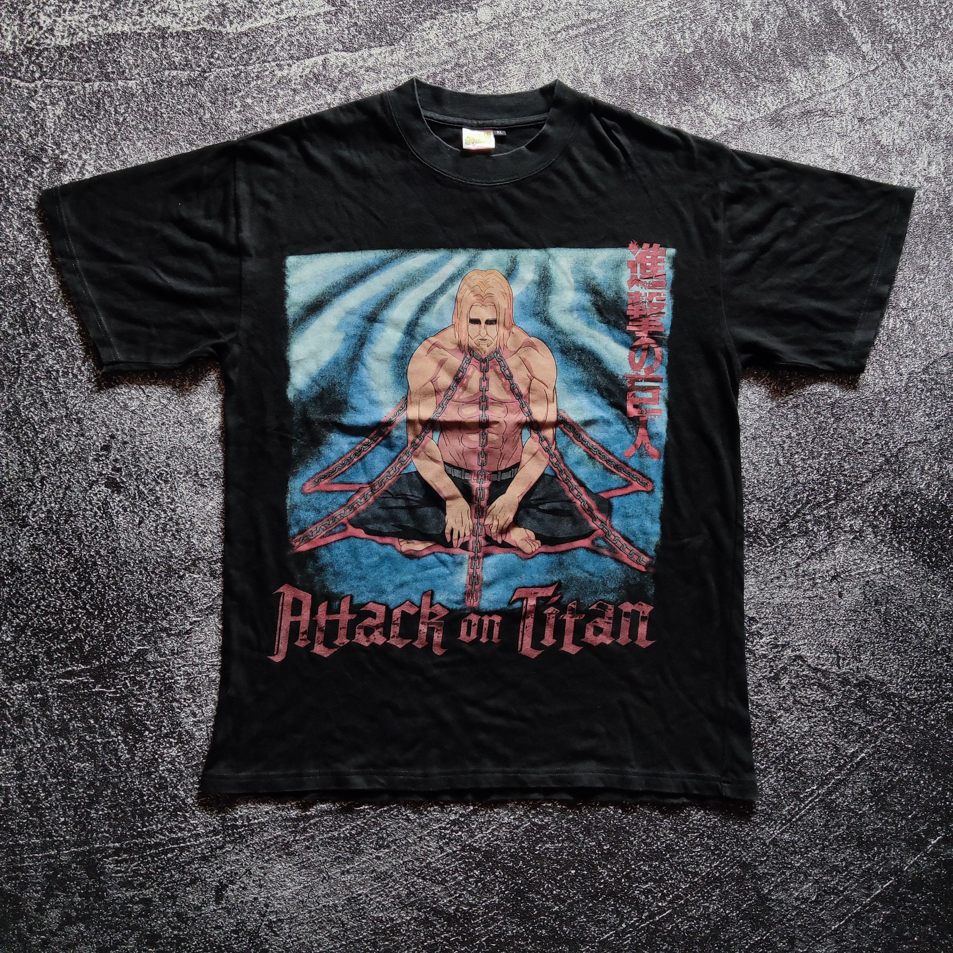 Japanese Brand X Vintage Limited Tshirt Attack On Titan Zeke Yeager Hoodie, Sweatshirt | PodTeesHub.com