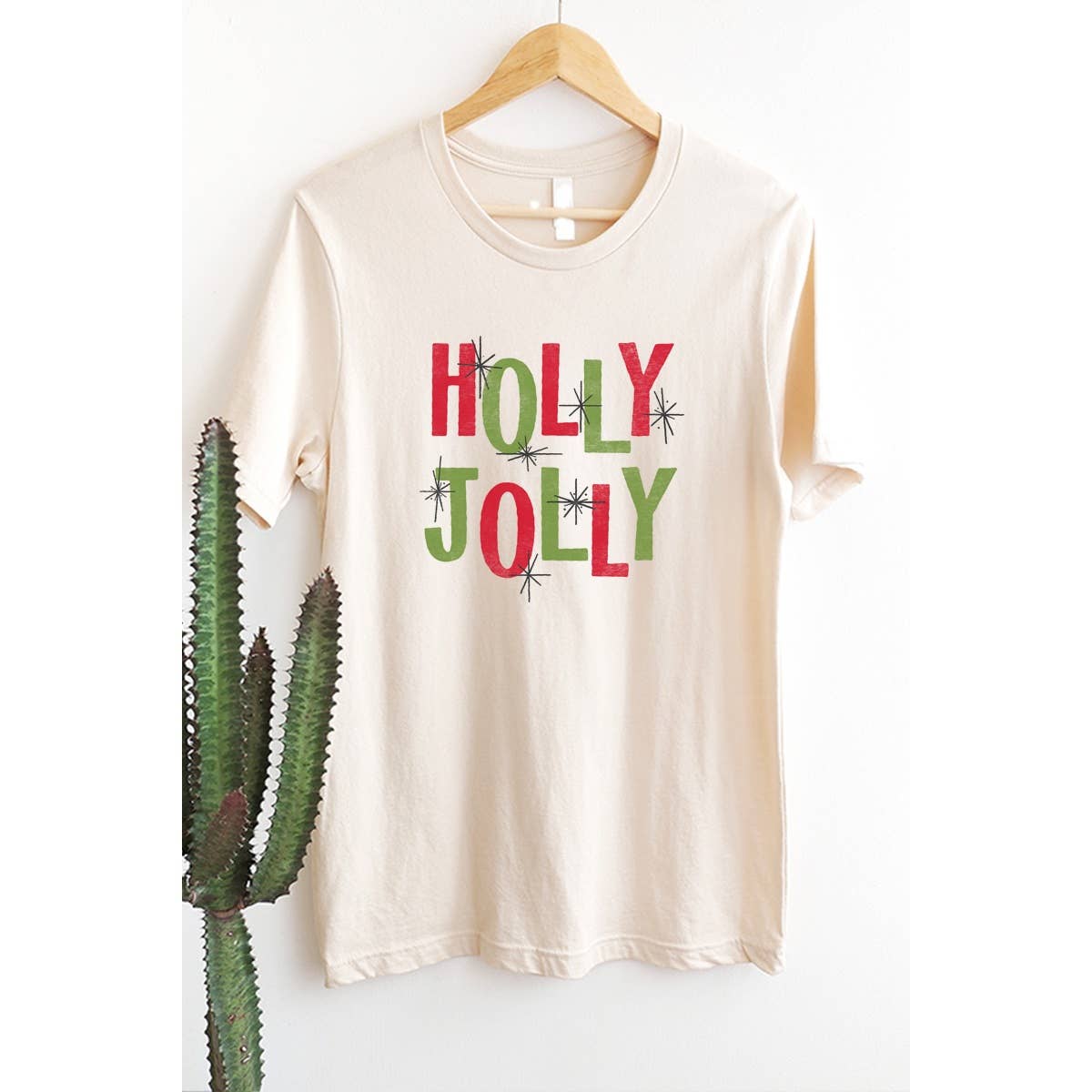 Holly Jolly Vintage  Graphic Tee Hoodie, Sweatshirt | PodTeesHub.com