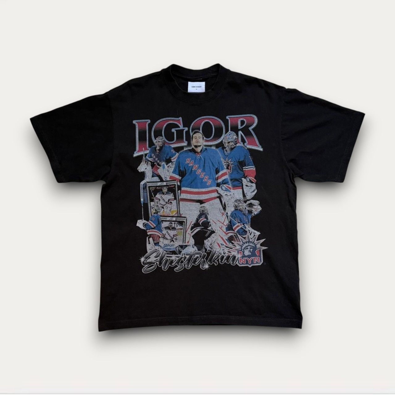 Nhl Game Changer Igor Shesterkin Graphic Tee Hoodie, Sweatshirt | PodTeesHub.com