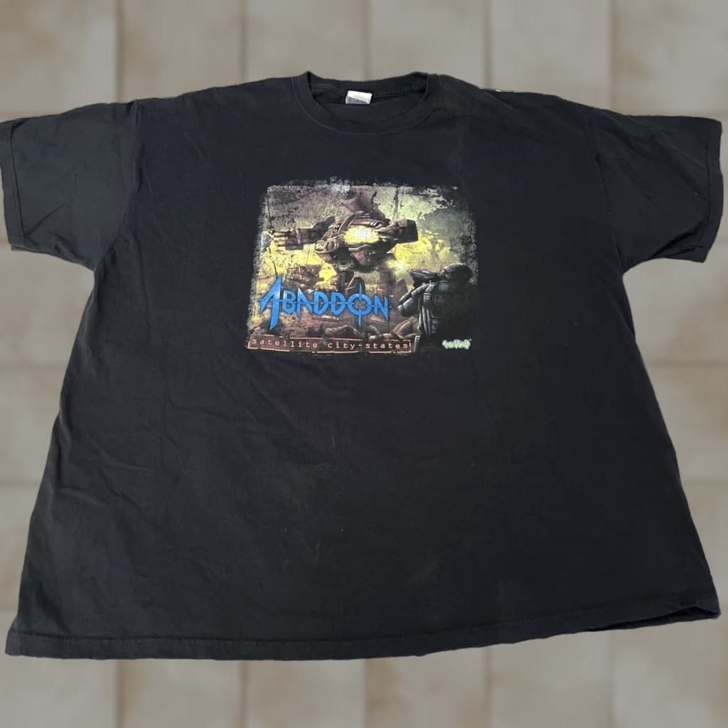 Fruit Of The Loom Vintage Abaddon Satellite City States You Vault T Shirt Gaming Gamer 3xl Black Uni Hoodie, Sweatshirt