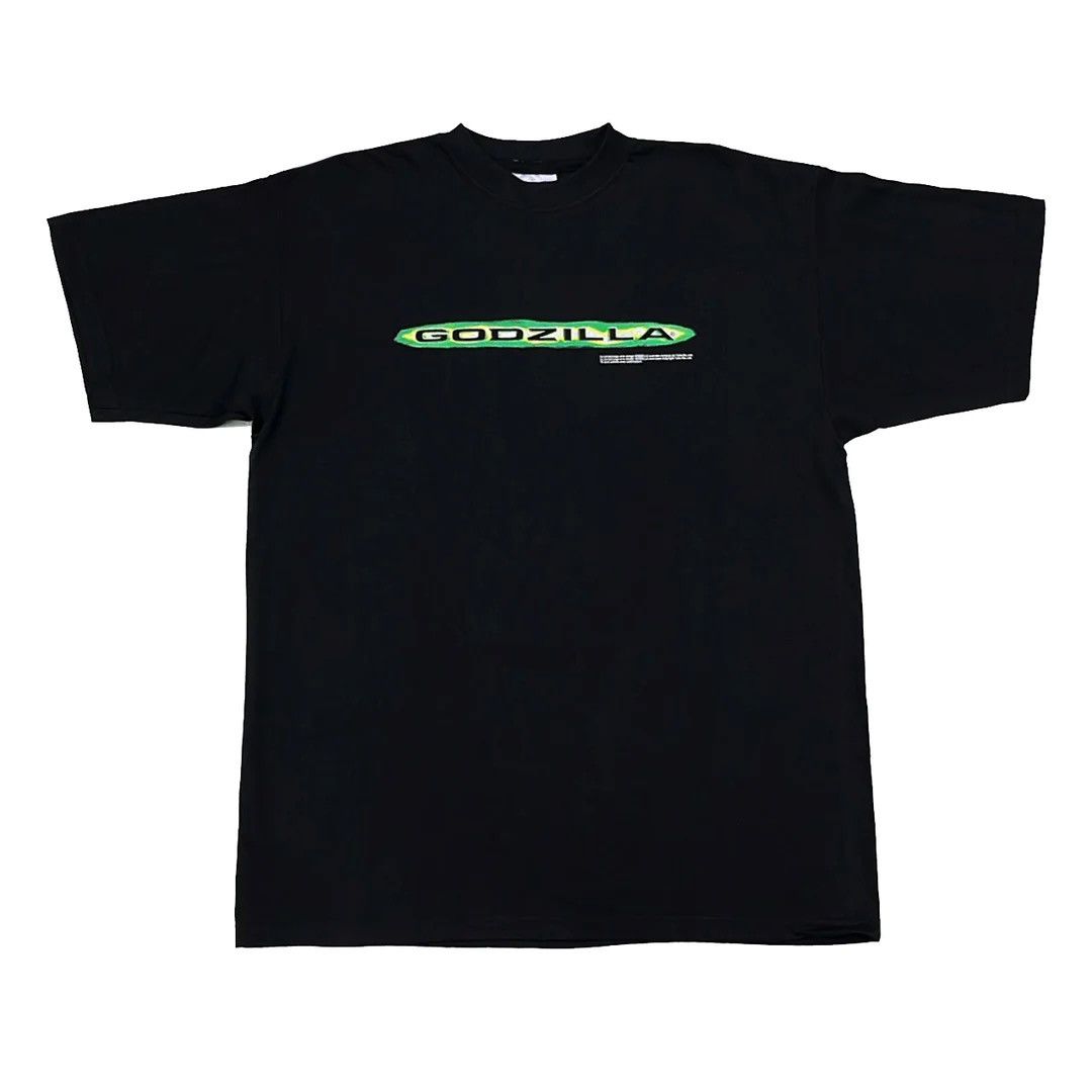 Vintage Godzilla 98 90s Vintage Movie Promo Logo Rare T Shirt Hoodie, Sweatshirt | PodTeesHub.com