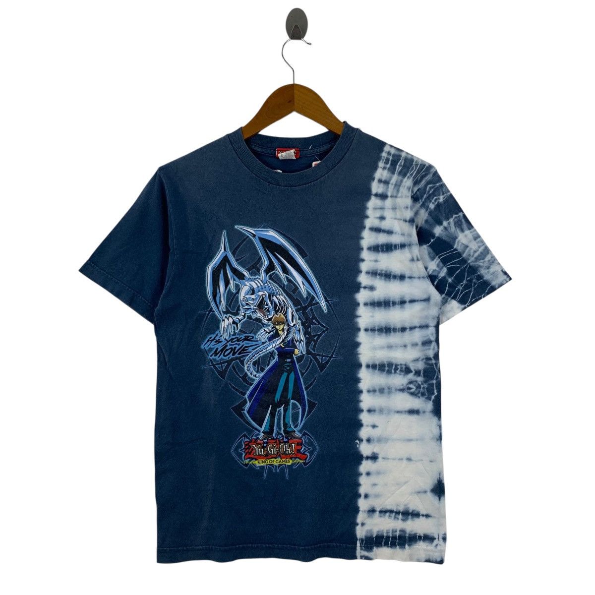 Vintage 90s Yu Gi Oh Yugioh King Of Games Blue Eyes Tshirt Hoodie, Sweatshirt | PodTeesHub.com