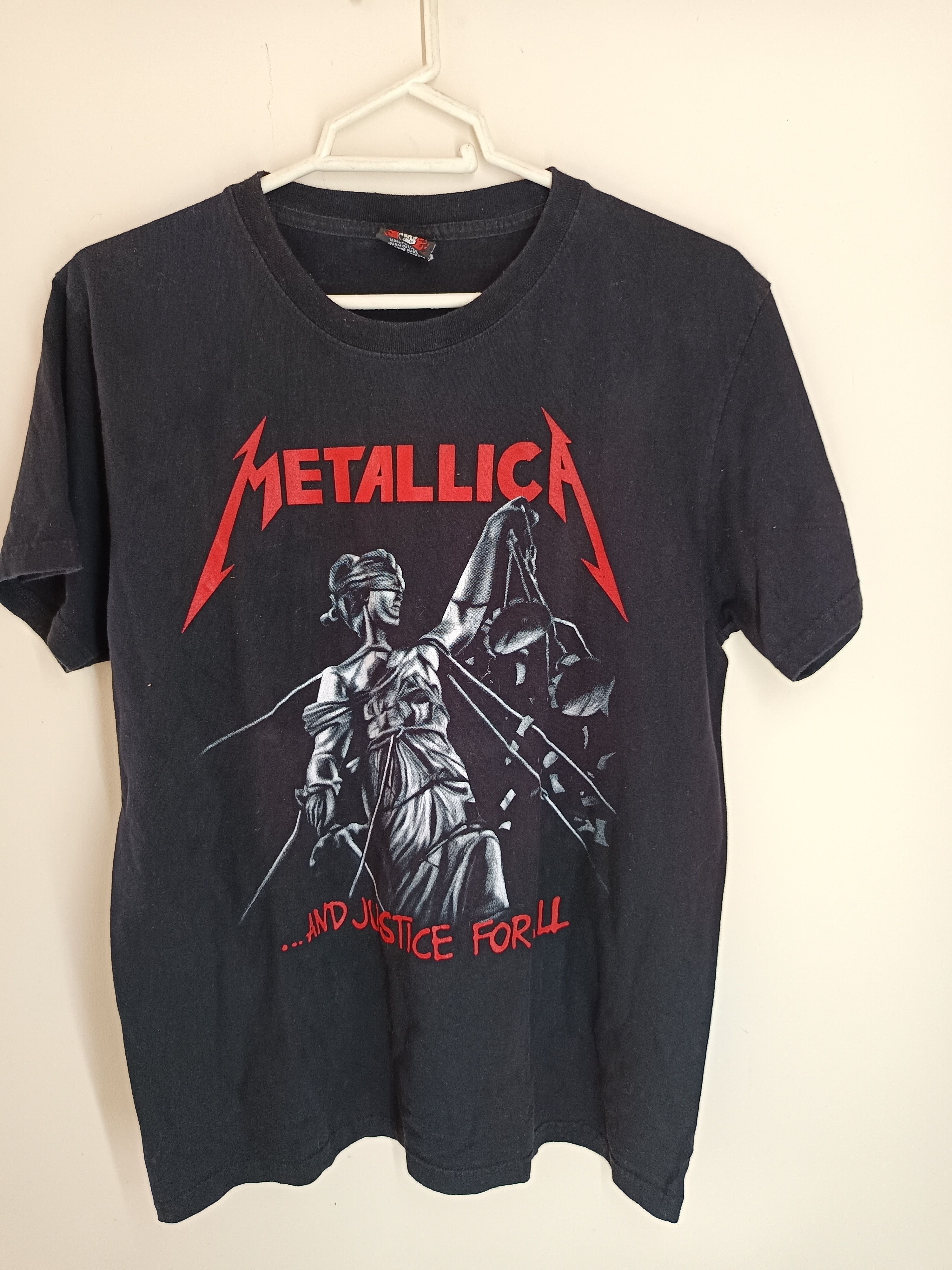 Vintage Metallica Justice For All T Shirt Hoodie, Sweatshirt | PodTeesHub.com