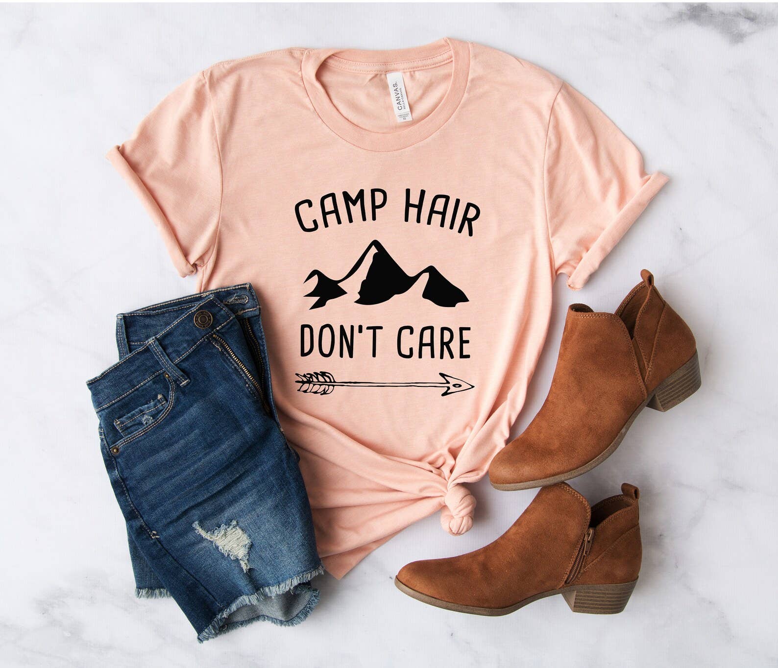 Camp Hair Don't Care T-Shirt Hoodie, Sweatshirt | PodTeesHub.com