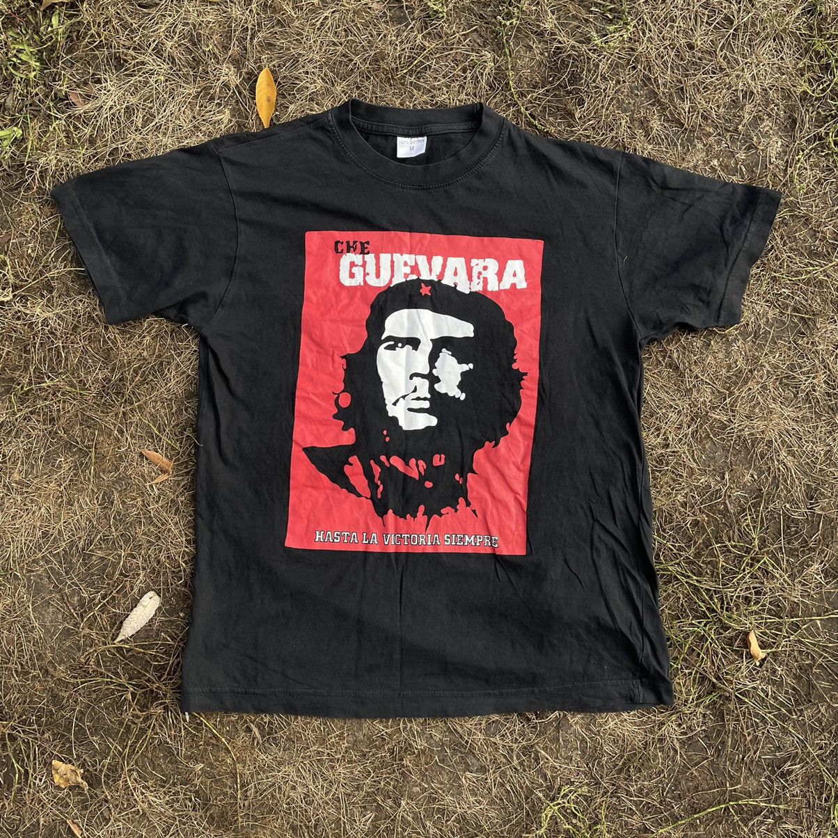 Rap Tees X Vintage Vintage 90s Che Guevara Face Tee New York Band Rock T Shirt Hoodie, Sweatshirt | PodTeesHub.com