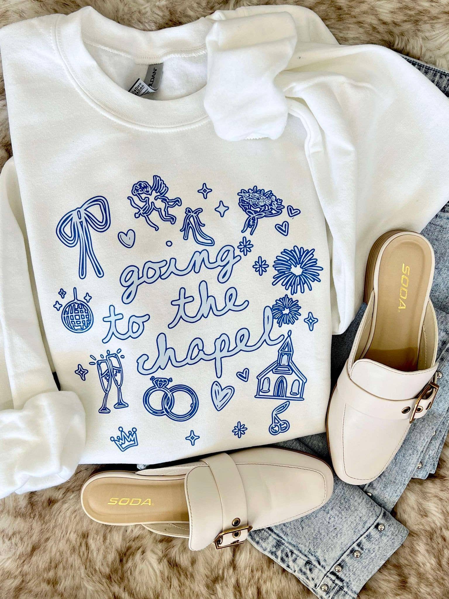 Going To the Chapel Wedding Things Dtf Sweatshirt T-Shirts, Hoodie | PodTeesHub.com