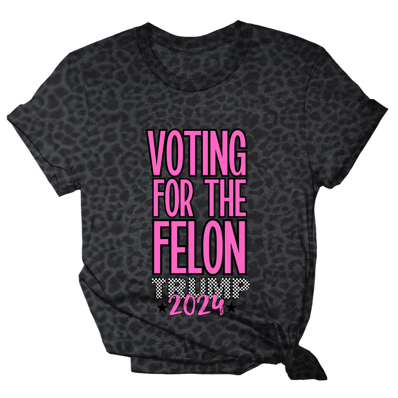 Voting For the Felon Tee - 2680 Hoodie, Sweatshirt | PodTeesHub.com