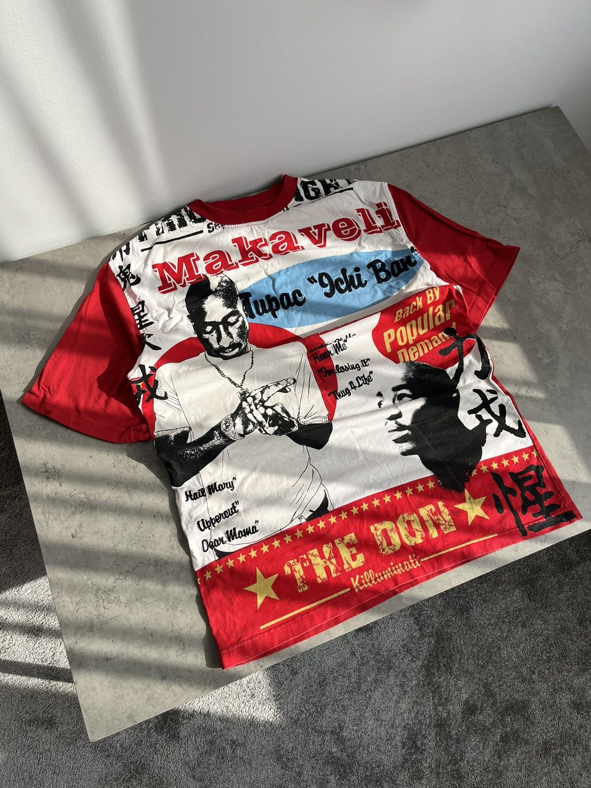 Vintage Rare Makavelli Tupac Y2k T Shirt Hoodie, Sweatshirt | PodTeesHub.com