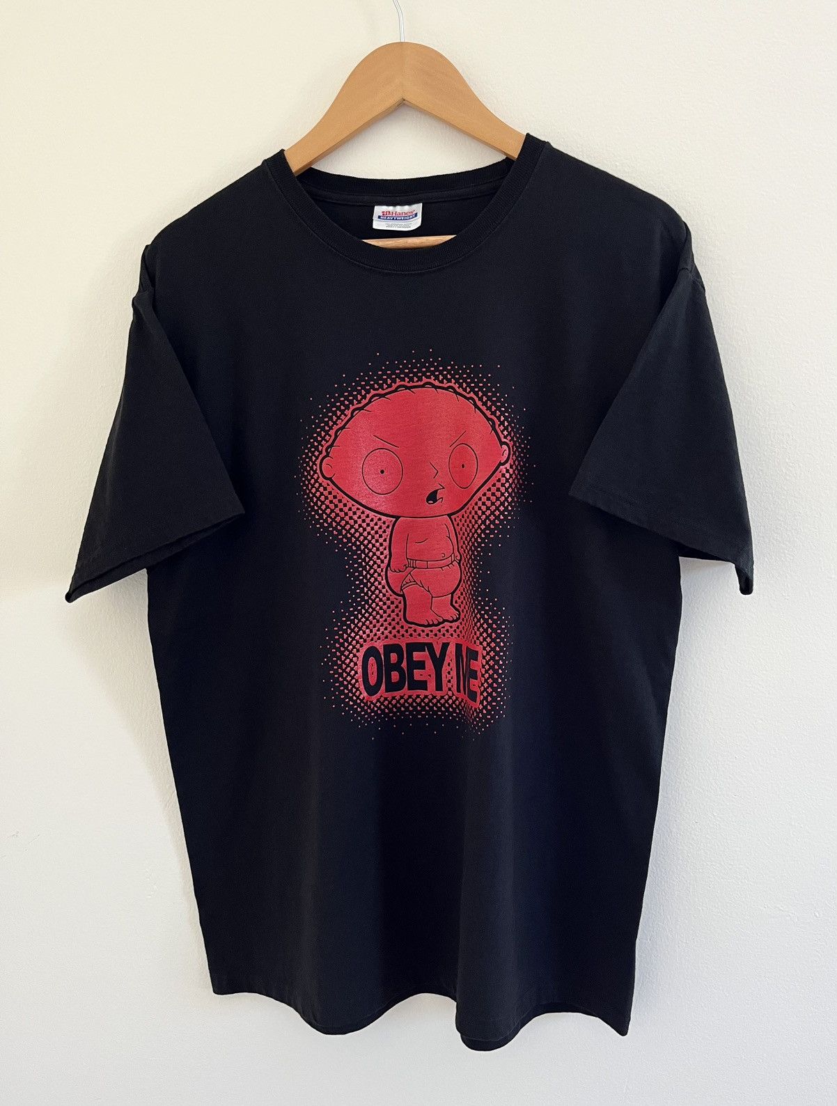 Vintage 00 S Family Guy Stewie Griffin Obey Me T Shirt Hoodie, Sweatshirt | PodTeesHub.com