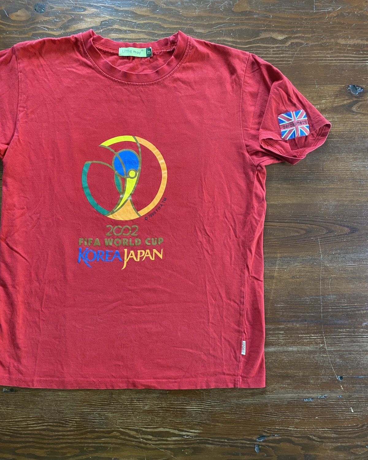 Vintage 99 2002 World Cup Korea Japan Union Jack Tee Hoodie, Sweatshirt | PodTeesHub.com