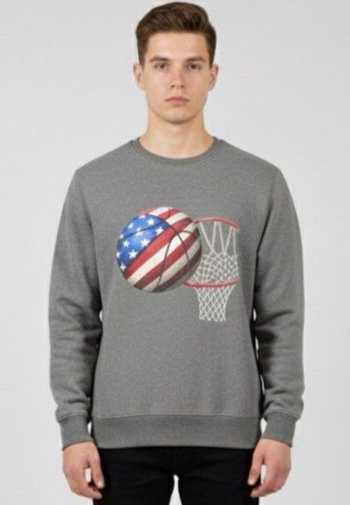 Vintage 90s Basketball Sweatshirt T-Shirts, Hoodie | PodTeesHub.com