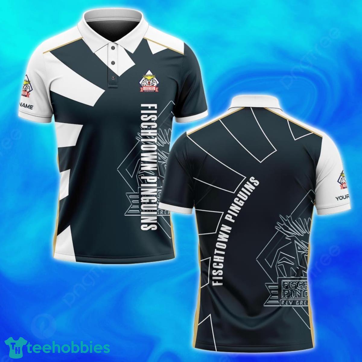Fischtown Pinguins Polo Shirt Custom Name Gifts For Loved Ones