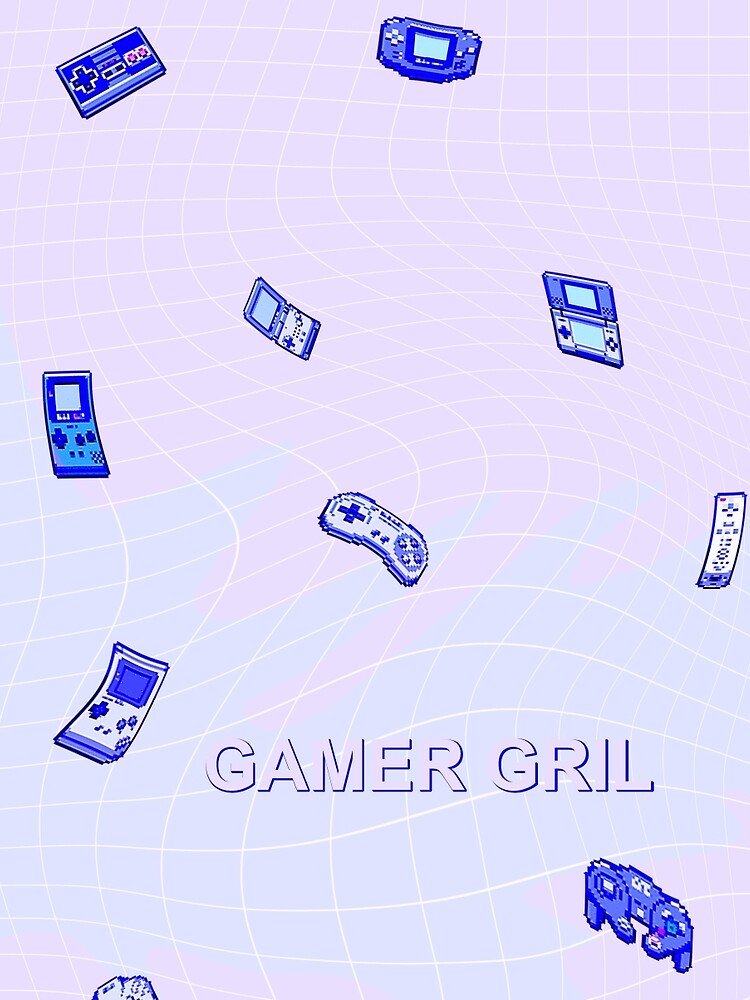 pastel gamer gril by violenxe