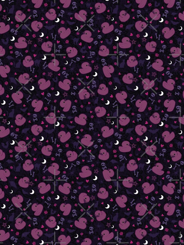 Goth Rubber Ducks by GriffyPrints