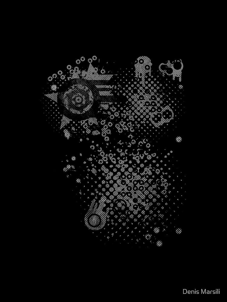 Retro Dots and Circles Halftone by Denis Marsili