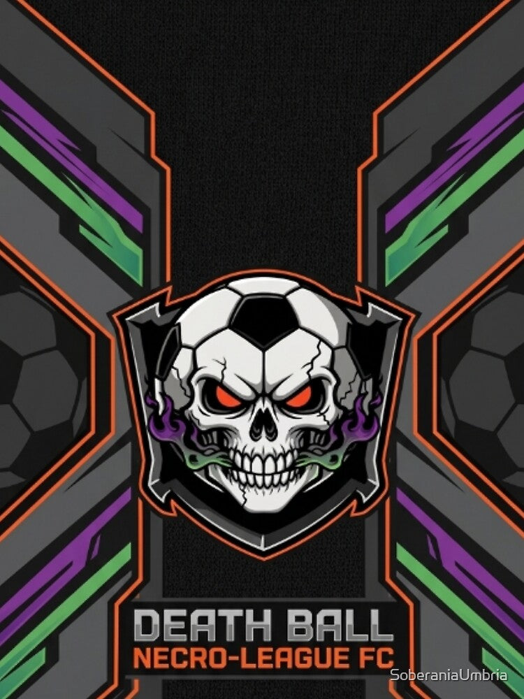 Soccer ball skull by SoberaniaUmbria